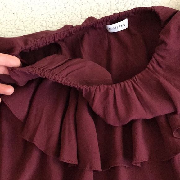 MLM Label Maison off shoulder top XS - Picture 7 of 16